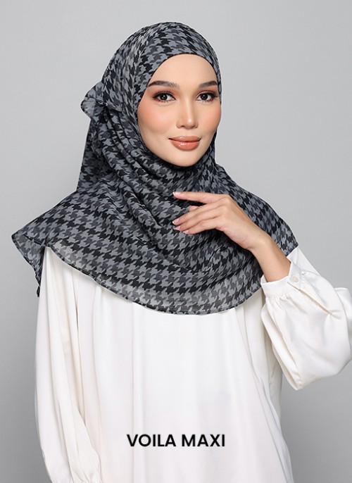 Houndstooth Charcoal