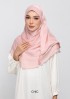 Dusty Rose Crinkle Satin