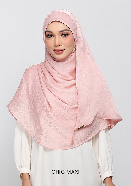 Dusty Rose Crinkle Satin