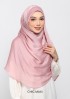 Blush Pink  Crinkle Satin