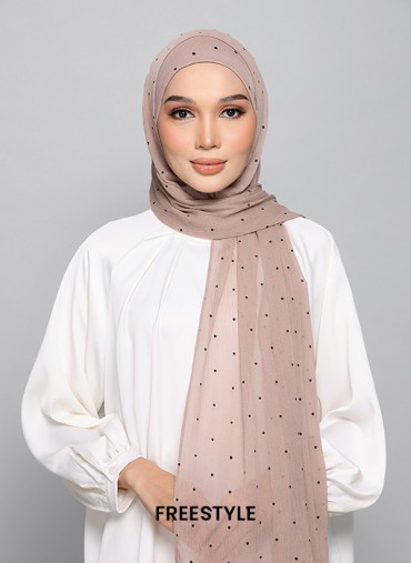 Free Style Polka Taupe